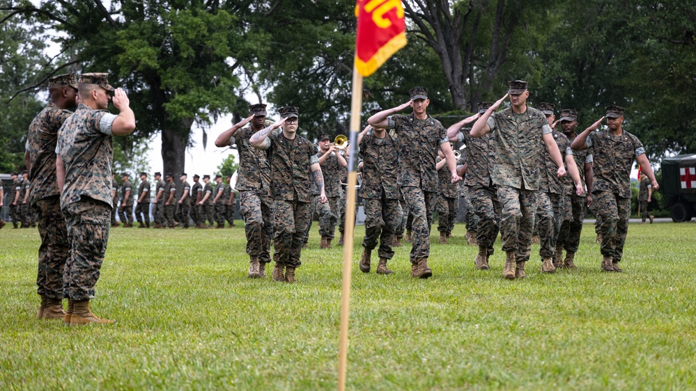 II MSB Change of Command Ceremony