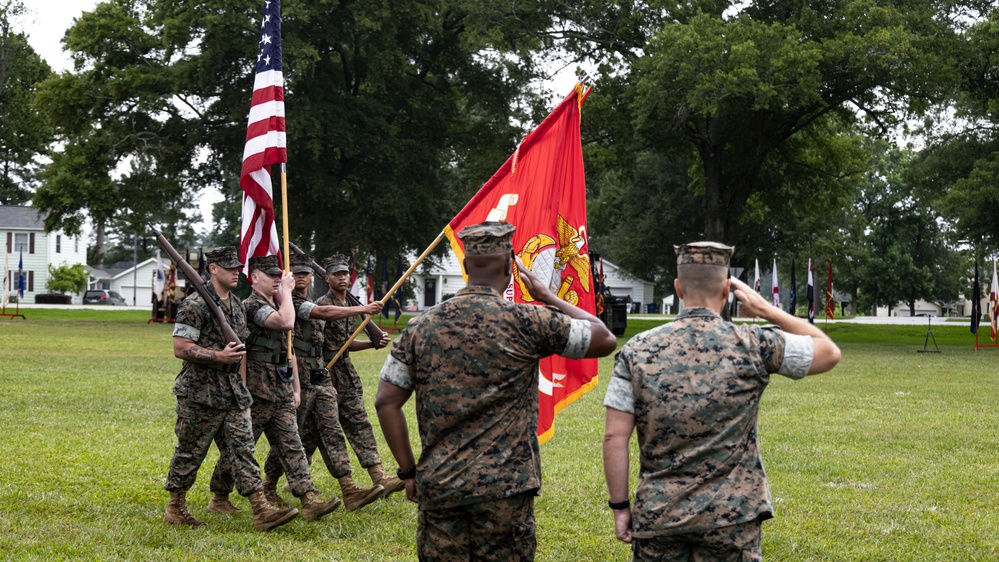 II MSB Change of Command Ceremony