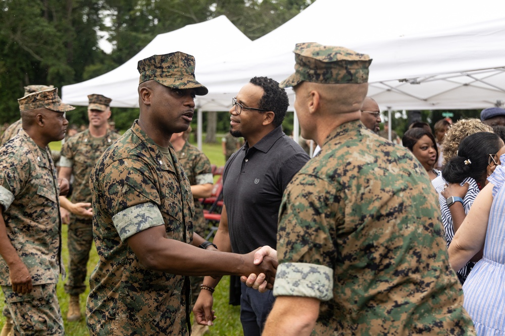 II MSB Change of Command Ceremony