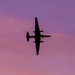 U-2 Dragon Lady flies during dusk