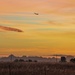 U-2 Dragon Lady flies during dusk