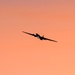 U-2 Dragon Lady flies during dusk