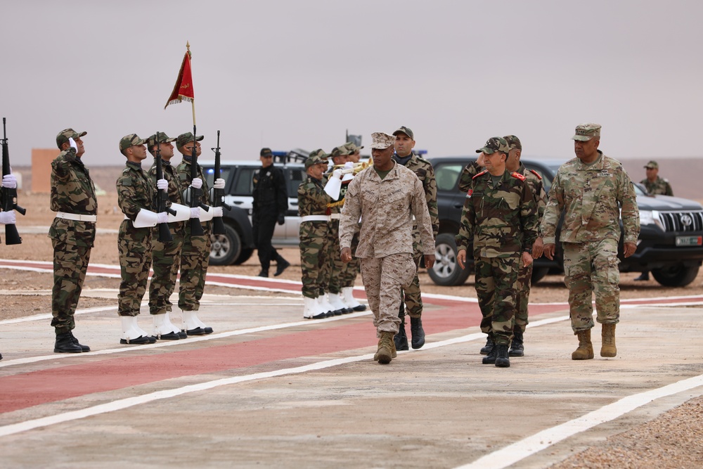 US and Moroccan Militaries Execute Brigade-Level Live Fire Exercise During African Lion 24