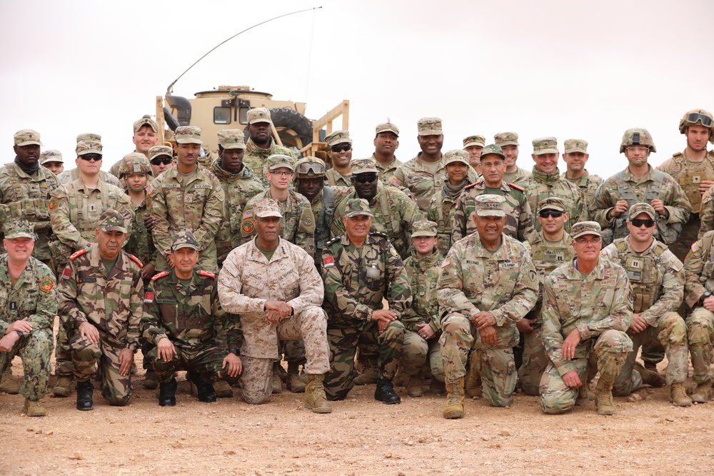 US and Moroccan Militaries Execute Brigade-Level Live Fire Exercise During African Lion 24