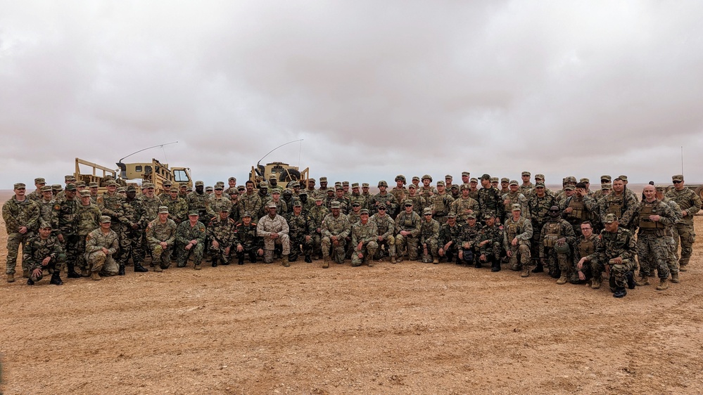 US and Moroccan Militaries Execute Brigade-Level Live Fire Exercise During African Lion 24