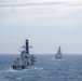 Porter, George Washington, Chilean Navy Operate in Formation