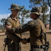 MRF-D 24.3: Marines receive promotion during Exercise Southern Jackaroo