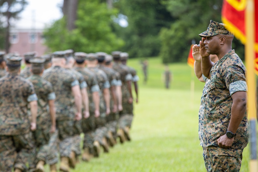 II MSB Change Of Command Ceremony