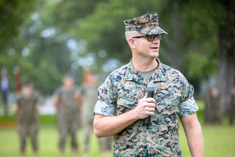 II MSB Change Of Command Ceremony