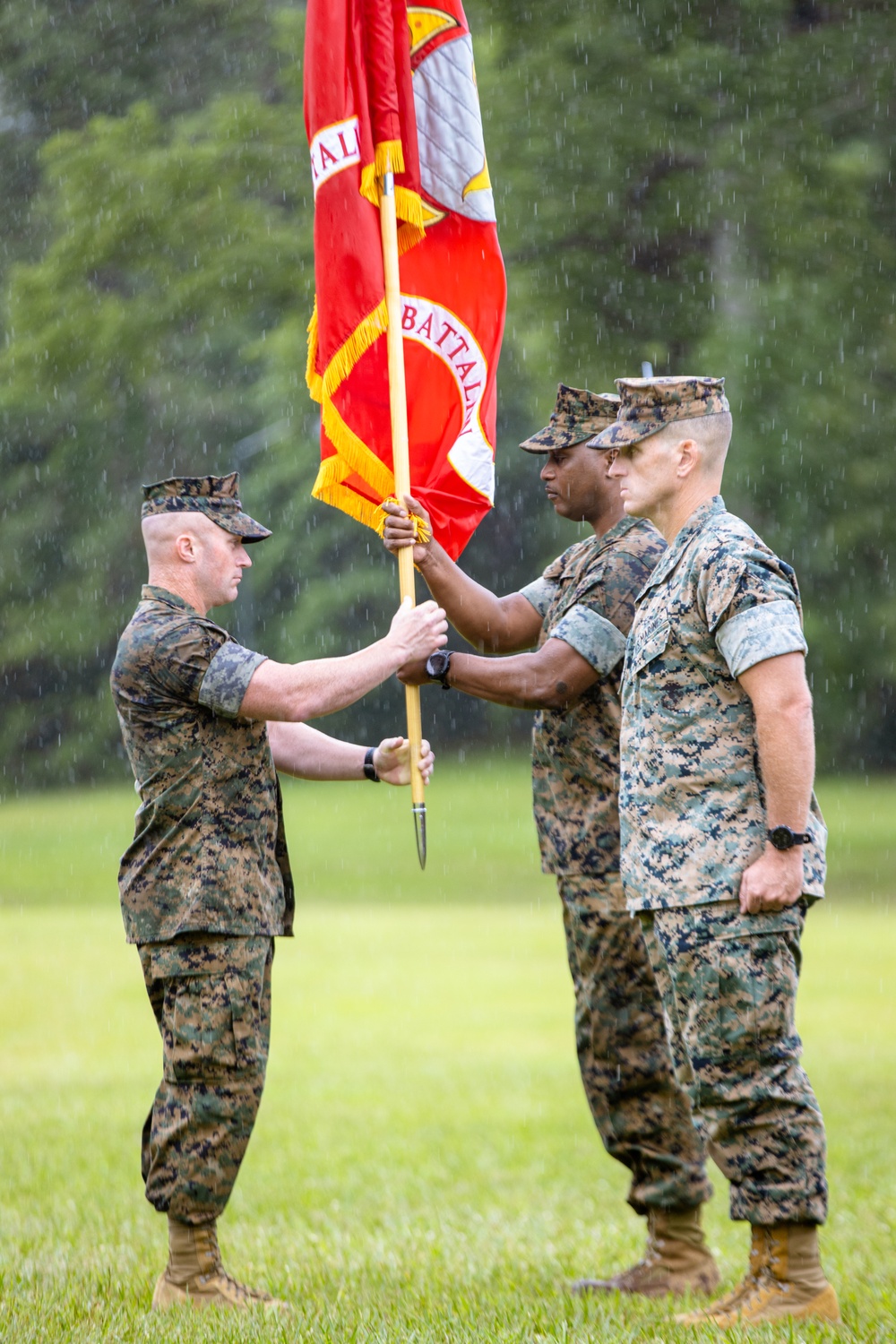 II MSB Change Of Command Ceremony