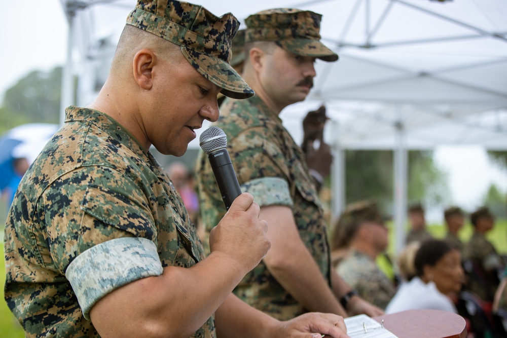 II MSB Change Of Command Ceremony