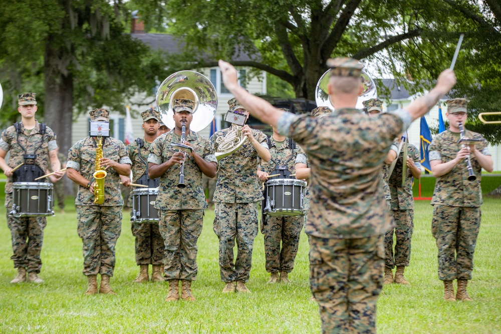 II MSB Change Of Command Ceremony