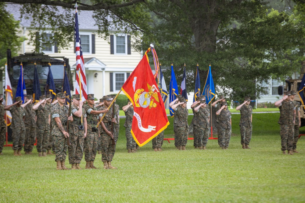 II MSB Change Of Command Ceremony