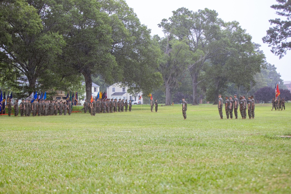 II MSB Change Of Command Ceremony