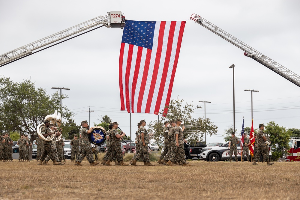 Camp Pendleton SES Bn. Change of Command