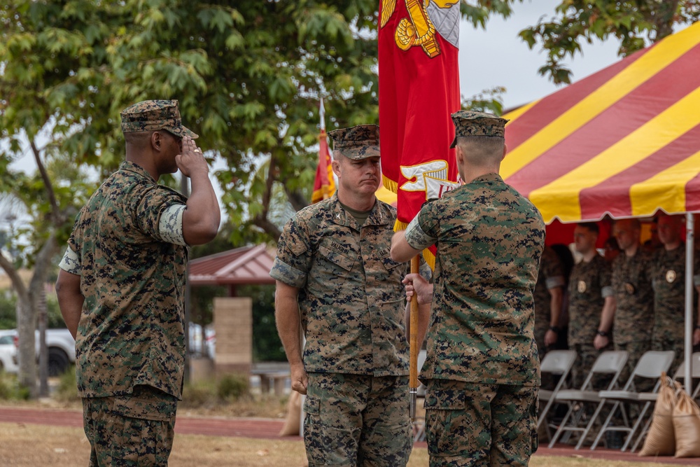 Camp Pendleton SES Bn. Change of Command