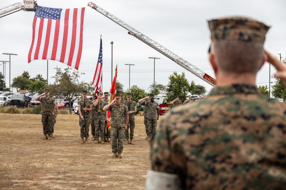 Camp Pendleton SES Bn. Change of Command