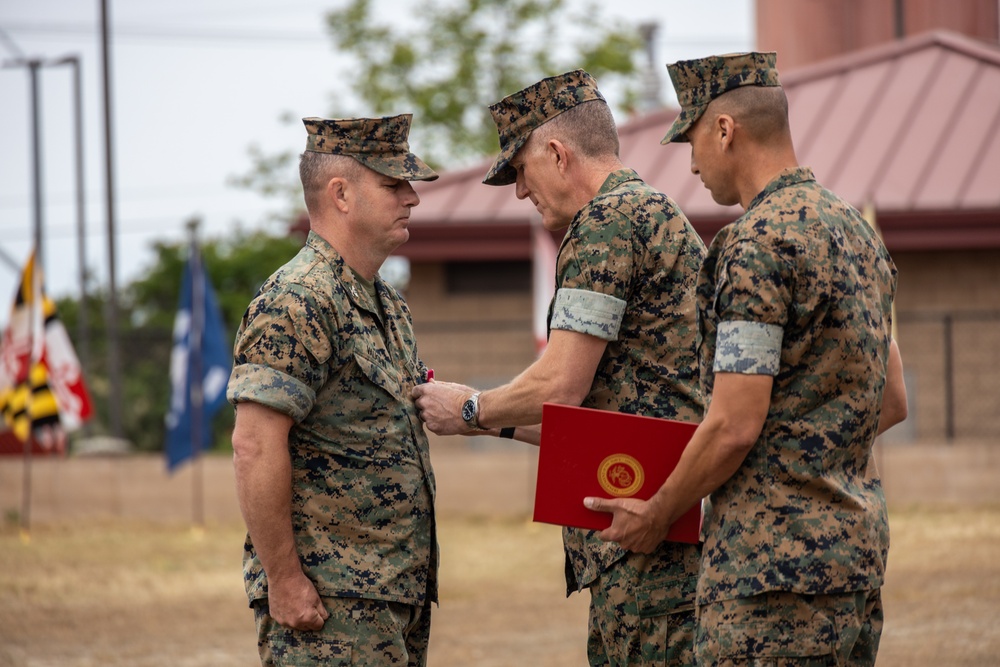 Camp Pendleton SES Bn. Change of Command