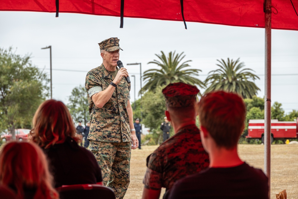 Camp Pendleton SES Bn. Change of Command