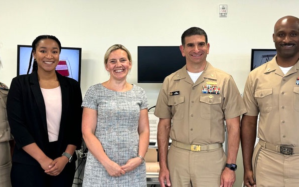 Navy Medicine senior leaders visit Duke University to promote health care scholarships and career opportunities