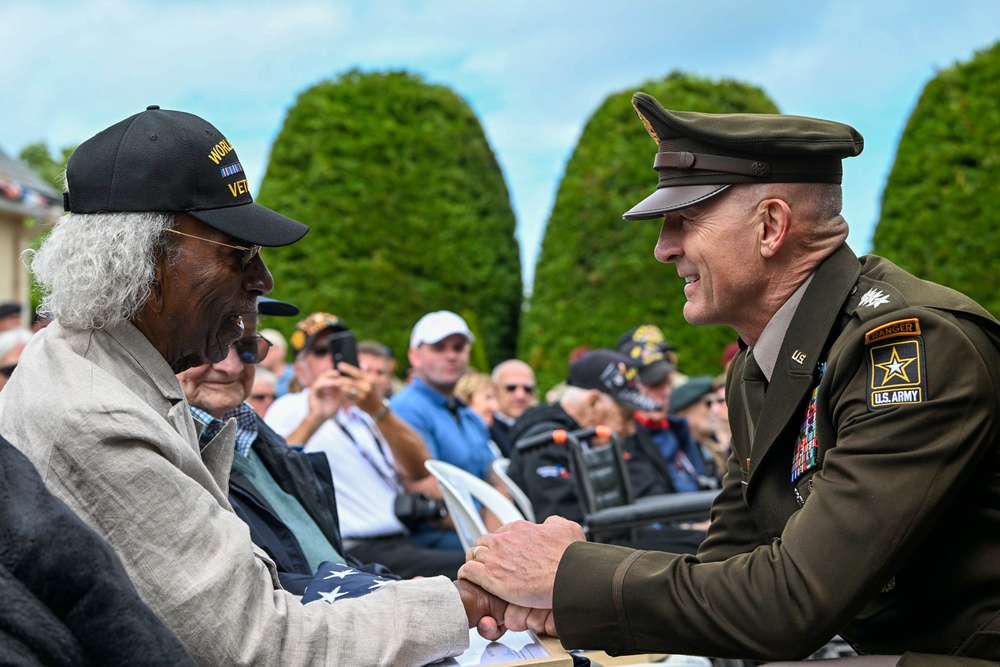 Secretary of the Army attends the 80th Anniversary of D-Day in Normandy