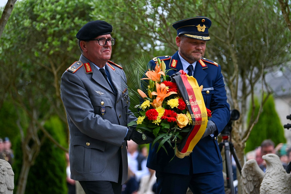 Secretary of the Army attends the 80th Anniversary of D-Day in Normandy