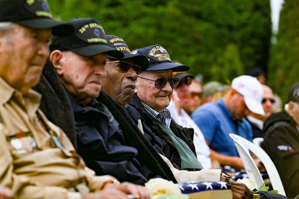 Secretary of the Army attends the 80th Anniversary of D-Day in Normandy