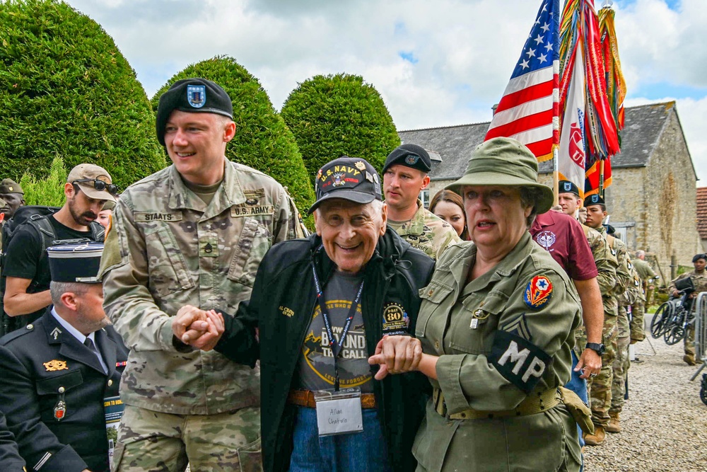 Secretary of the Army attends the 80th Anniversary of D-Day in Normandy