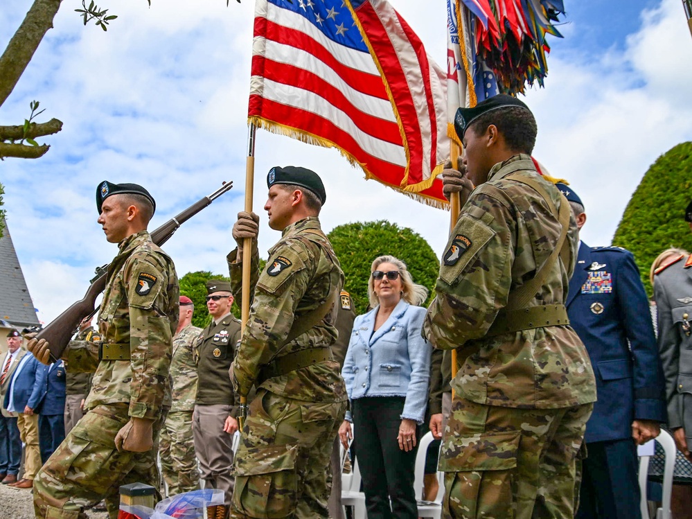 Secretary of the Army attends the 80th Anniversary of D-Day in Normandy