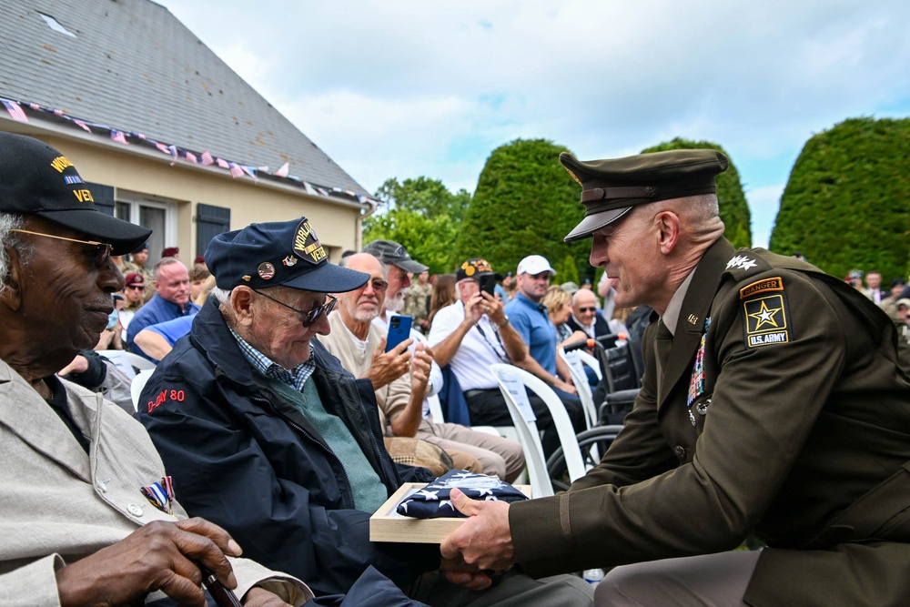 Secretary of the Army attends the 80th Anniversary of D-Day in Normandy