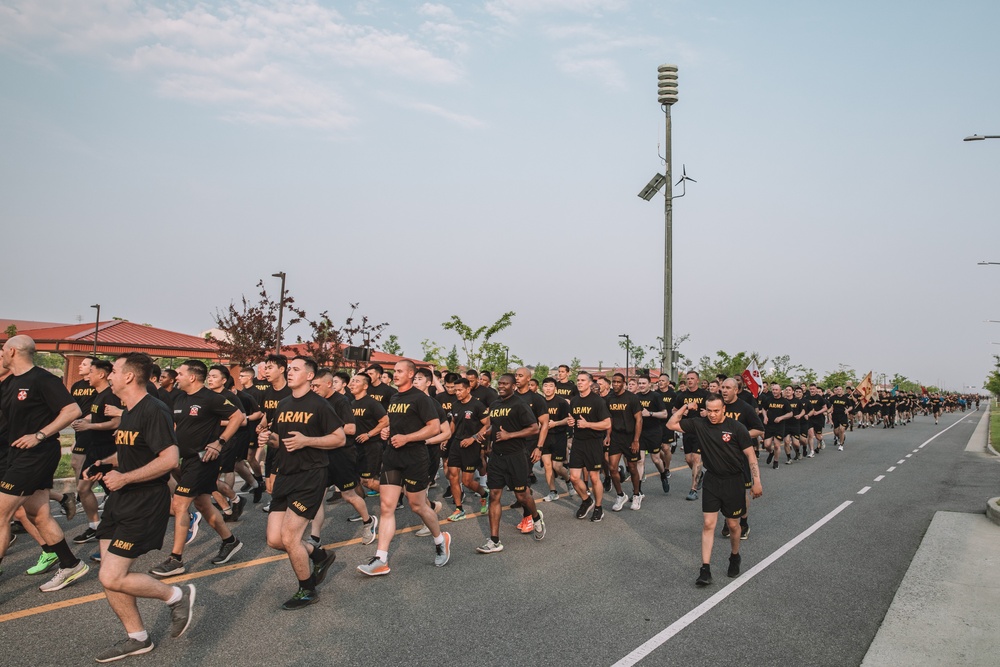 KATUSA Friendship Week begins with Eighth Army run