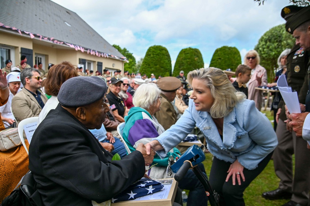 Secretary of the Army attends the 80th Anniversary of D-Day in Normandy