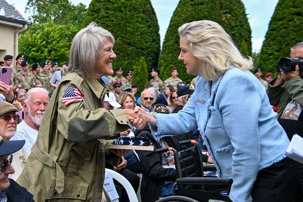 Secretary of the Army attends the 80th Anniversary of D-Day in Normandy