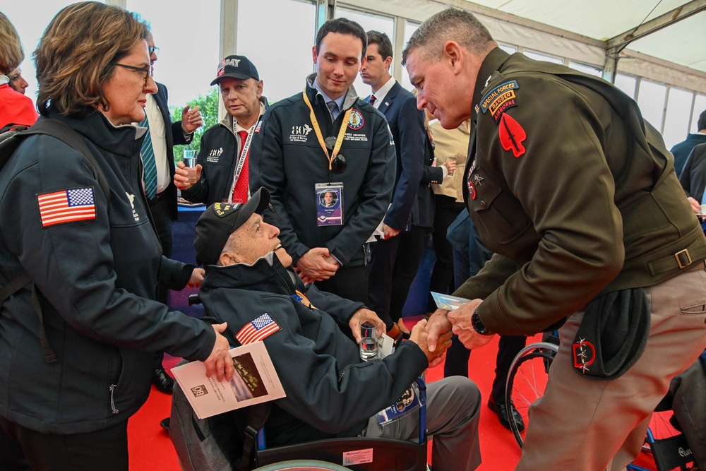 Secretary of the Army attends the 80th Anniversary of D-Day in Normandy