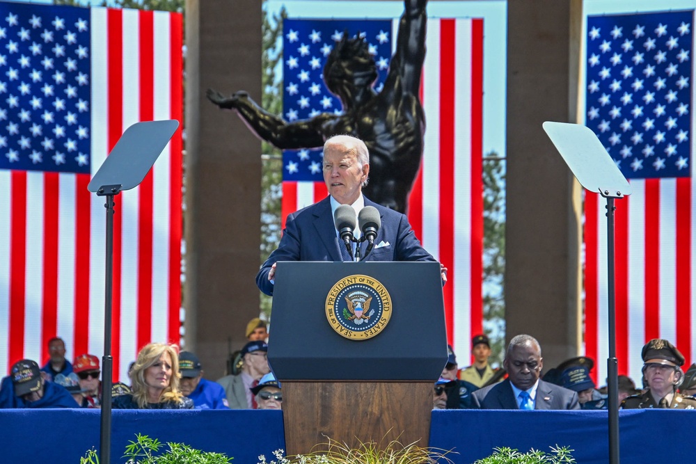 Secretary of the Army attends the 80th Anniversary of D-Day in Normandy