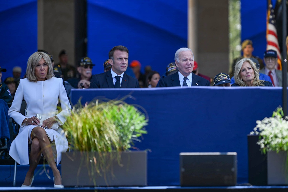 Secretary of the Army attends the 80th Anniversary of D-Day in Normandy