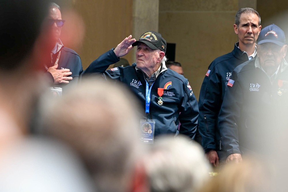 Secretary of the Army attends the 80th Anniversary of D-Day in Normandy