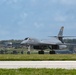 37th Expeditionary Bomb Squadron B-1B Lancers returns from a training mission during BTF 24-6