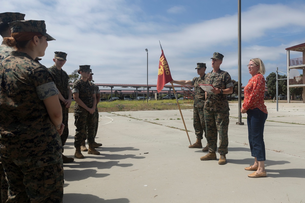 11th MEU Navy Civilian Service Commendation Medal Ceremony