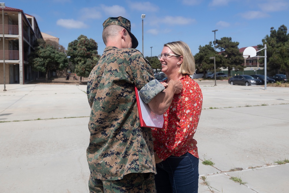 11th MEU Navy Civilian Service Commendation Medal Ceremony