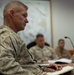 Integrated Training Exercise 4-24 leadership delivers brief to Maj. Gen. Savage