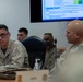 Integrated Training Exercise 4-24 leadership delivers brief to Maj. Gen. Savage