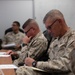 Integrated Training Exercise 4-24 leadership delivers brief to Maj. Gen. Savage