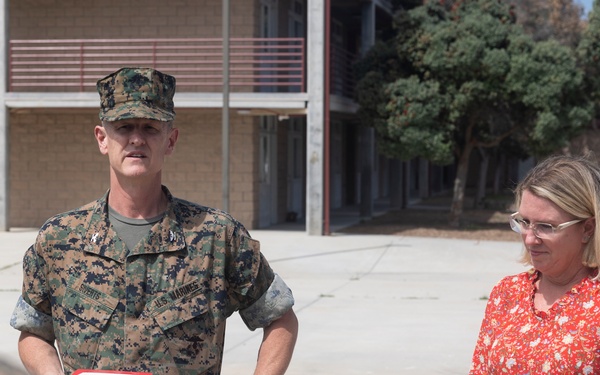 11th MEU Navy Civilian Service Commendation Medal Ceremony