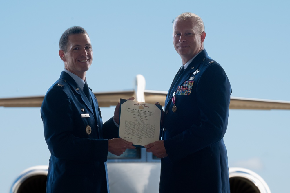 65th Airlift Squadron Change of Command Ceremony 2024