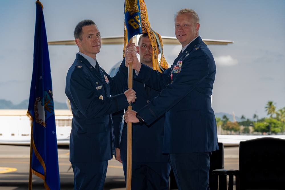 65th Airlift Squadron Change of Command Ceremony