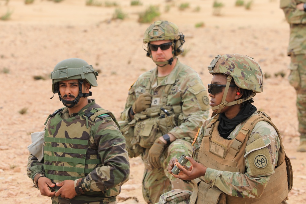 US Marines lead demolitions training with joint forces and Moroccan military