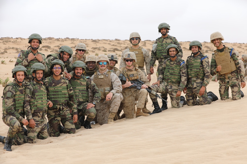 US Marines lead demolitions training with joint forces and Moroccan military