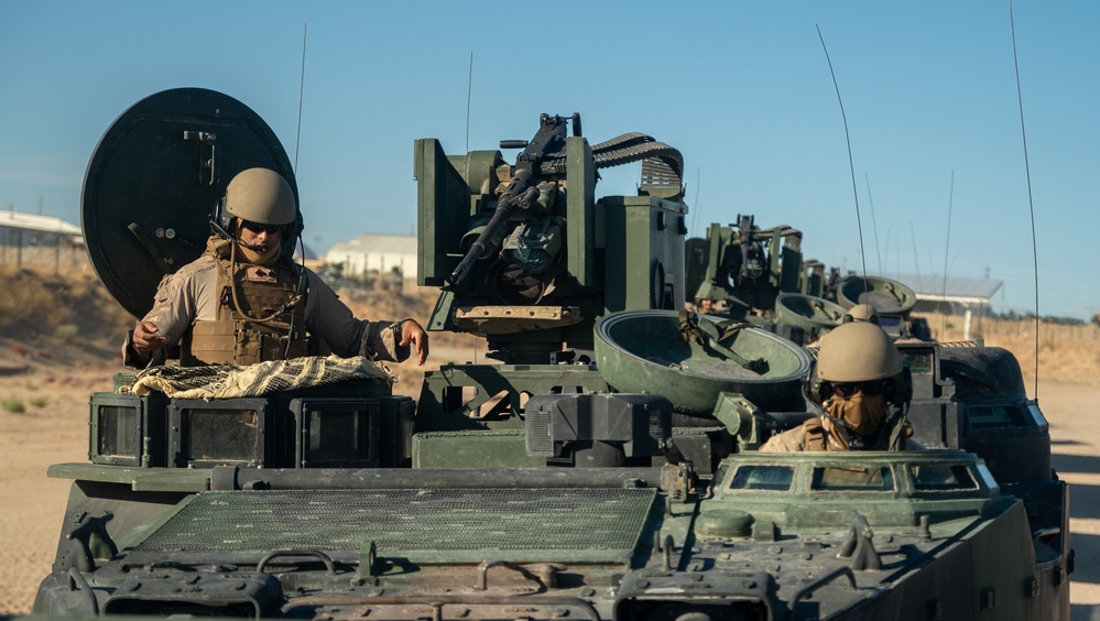 Marines with 4th Assault Amphibian Battalion test their capabilities at Integrated Training Exercise 4-24