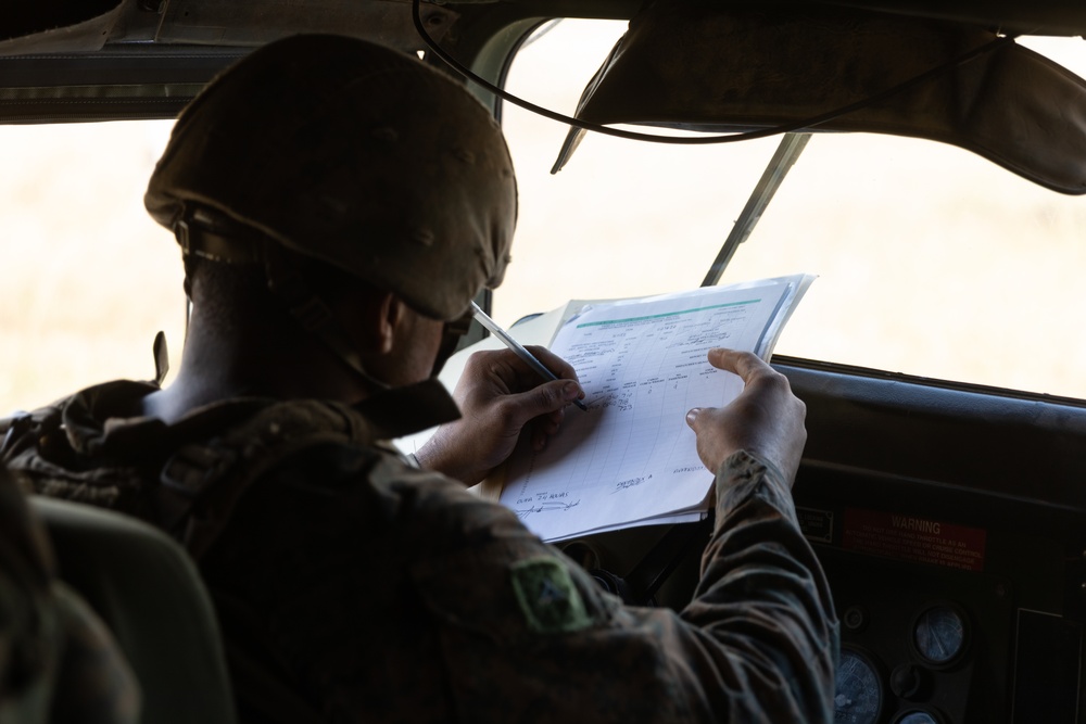 MRF-D 24.3: U.S. Marines, Australian Army move gun positions during Thunder Walk 24